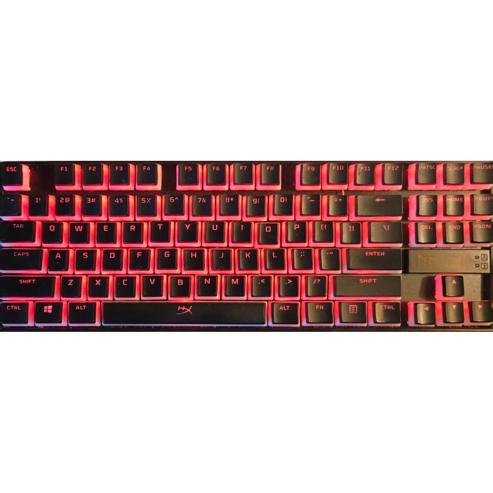 Redragon K552-1 Kumara TKL Wired Mechanical Gaming Keyboard Red LED Backlit USB